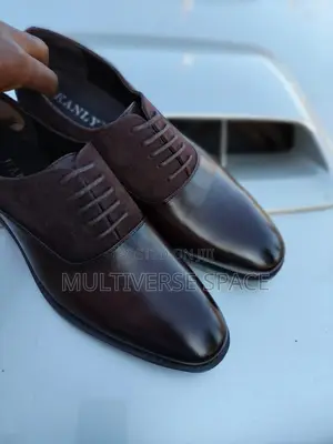 Official Leather Formal Shoes Oxford Lace Up