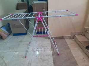 Multipurpose Foldable Laundry Folding Clothes Hanger Rack