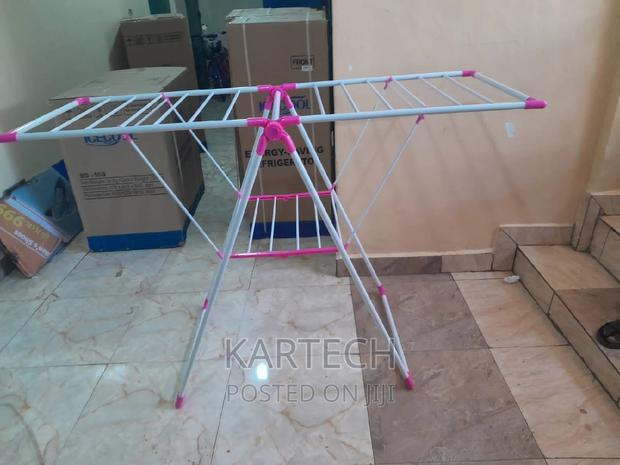 Multipurpose Foldable Laundry Folding Clothes Hanger Rack
