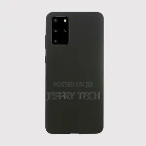 Samsung S20 Plus Silicone Back Case + Full Glue Screen Prote