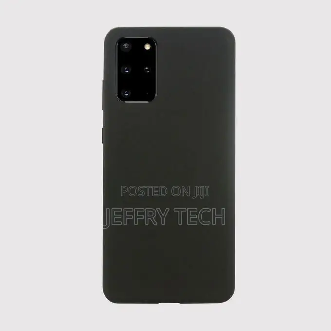 Samsung S20 Plus Silicone Back Case + Full Glue Screen Prote