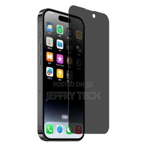iPhone 15 Pro Max Privacy Tempered Glass