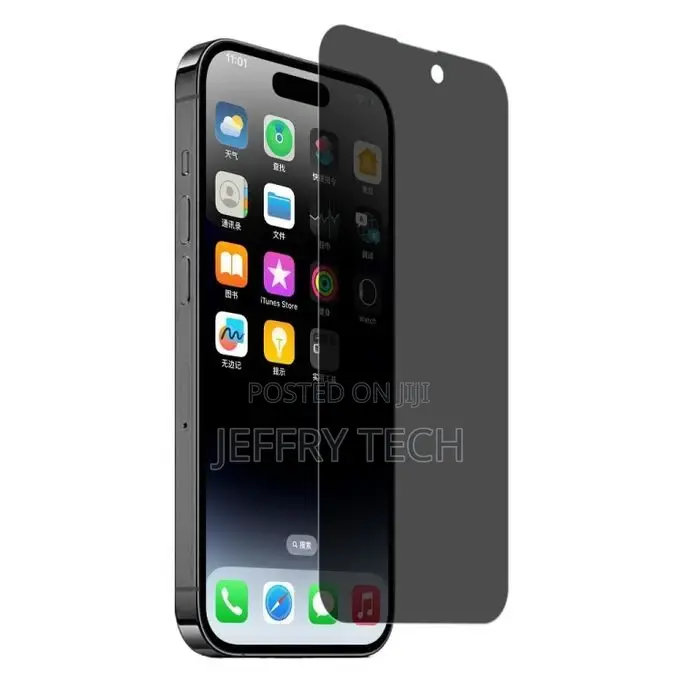 iPhone 15 Pro Max Privacy Tempered Glass