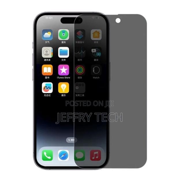 iPhone 15 Pro Max Privacy Tempered Glass - thumbnail 2