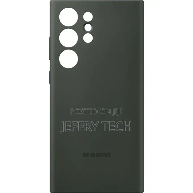 Samsung Galaxy S23 Ultra Silicone Back Case -Black