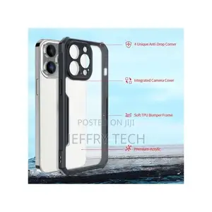 Fully Protection Soft TPU+PC Case for iPhone 14 Pro Max