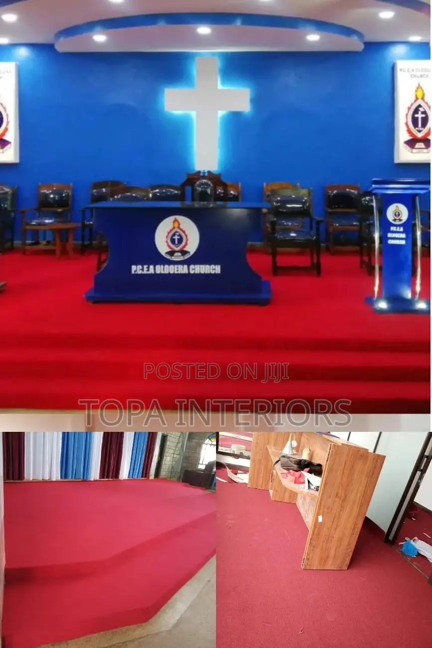 Generic Wall to Wall Floor Carpets for Church Altar Decoration