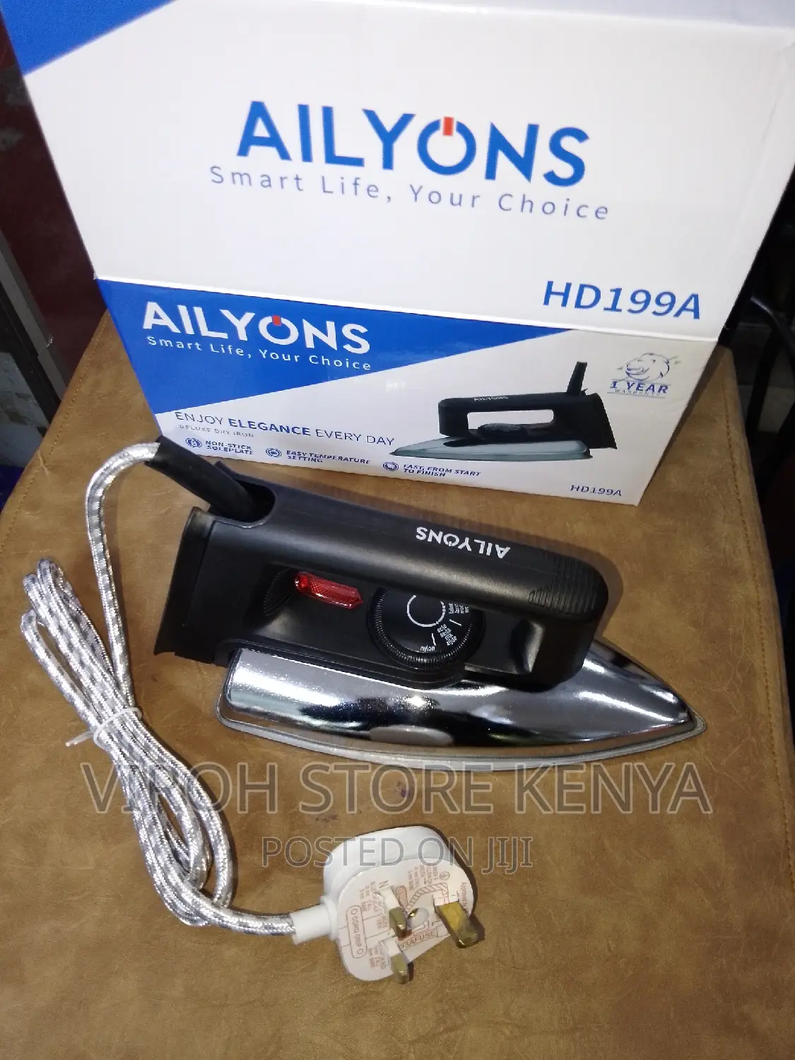 Ailyons Electric Kettle HD199A With 1yrs Warranty