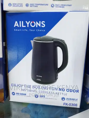 Ailyons Cordless Kettle 2.2L - Black