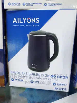 Ailyons Cordless Kettle 2.2L - Black