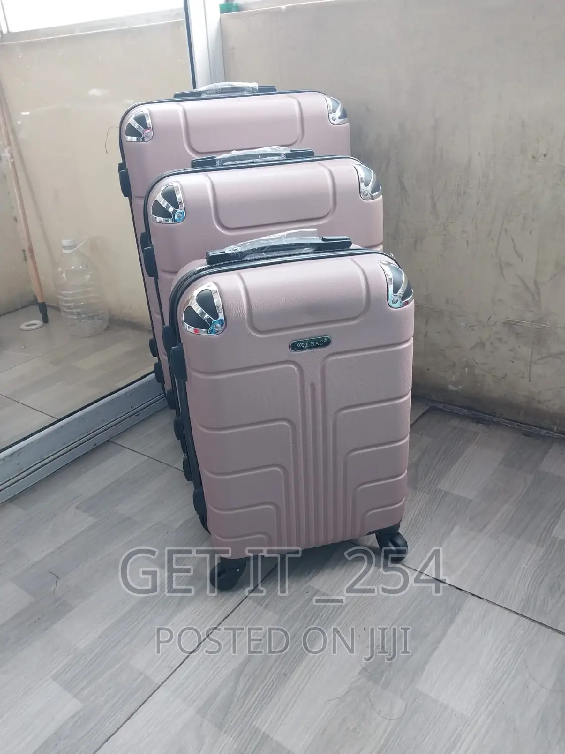 3 in 1 Luxuries Fibre Suitcase