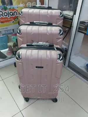3 in 1 Luxuries Fibre Suitcase