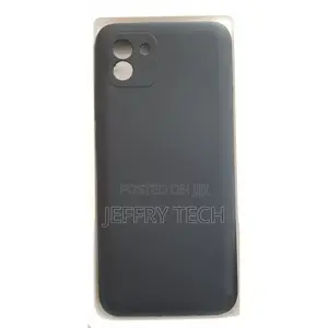Samsung Galaxy A03 Silicone Back Case Black