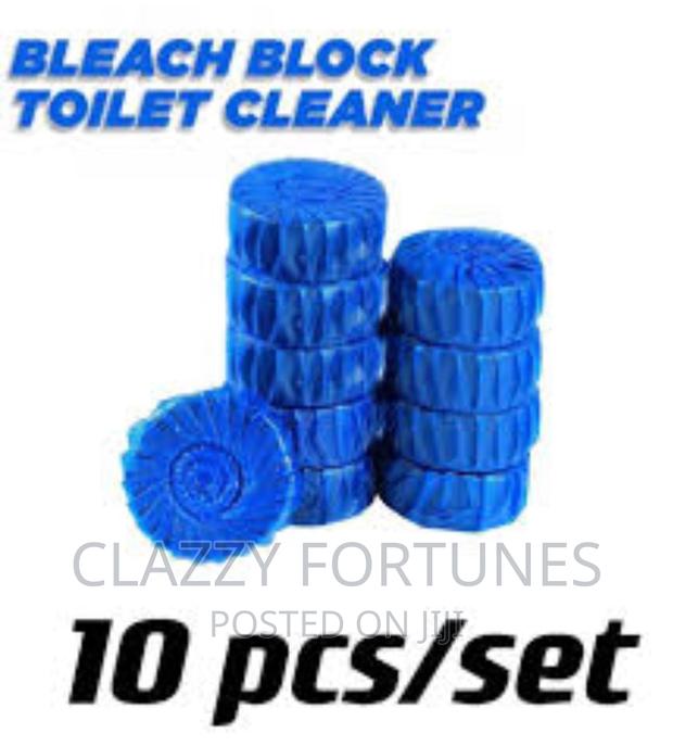 Generic 10piece Blue Bubble Toilet Cleaner