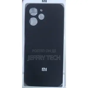 XIAOMI Mi Redmi 12 Silicone Back Case Black