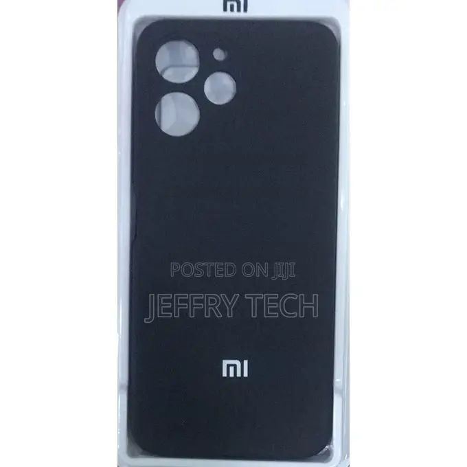 XIAOMI Mi Redmi 12 Silicone Back Case Black