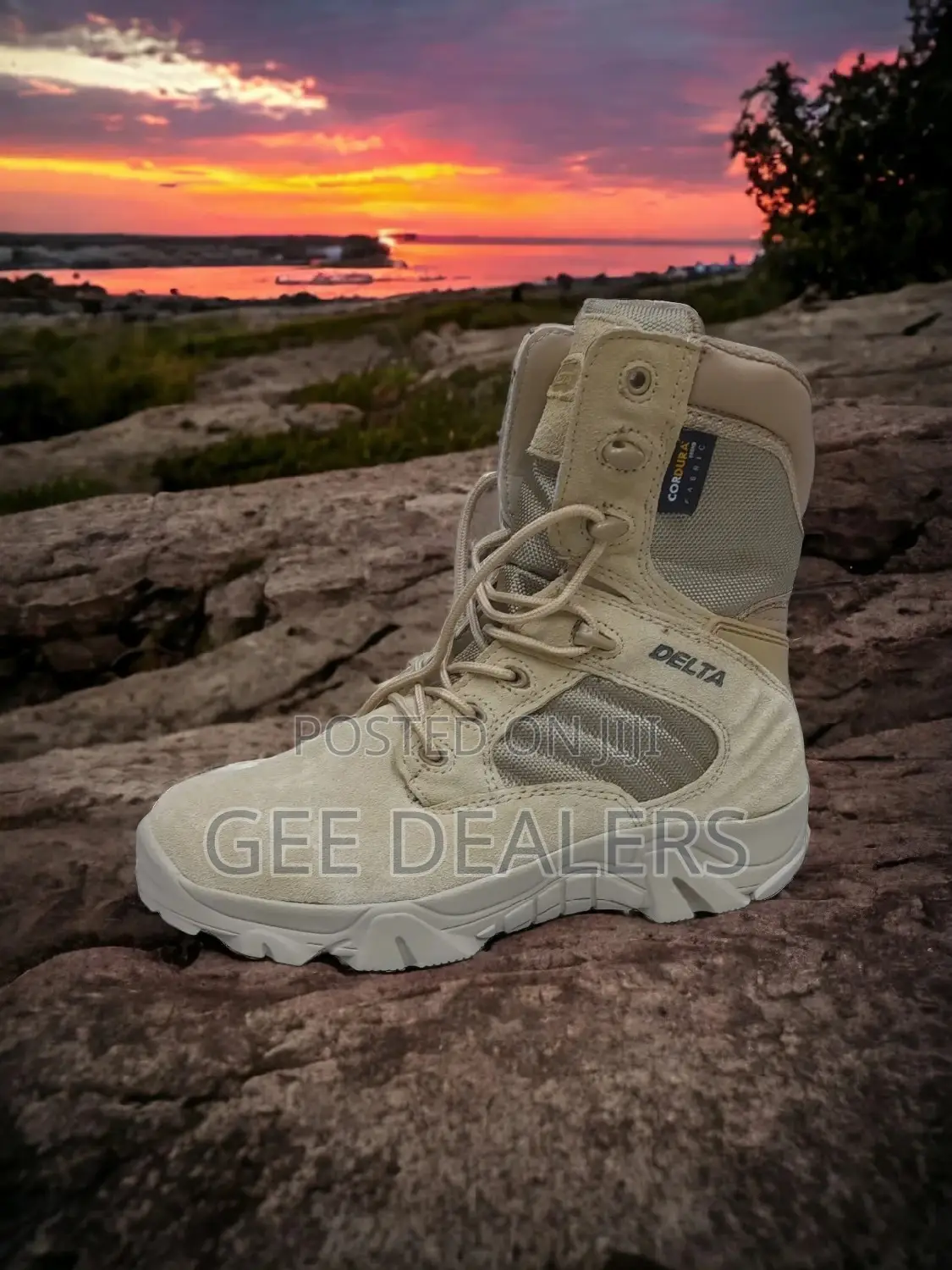 Unisex Jungle Green Delta Hiking/ Tactical Boots