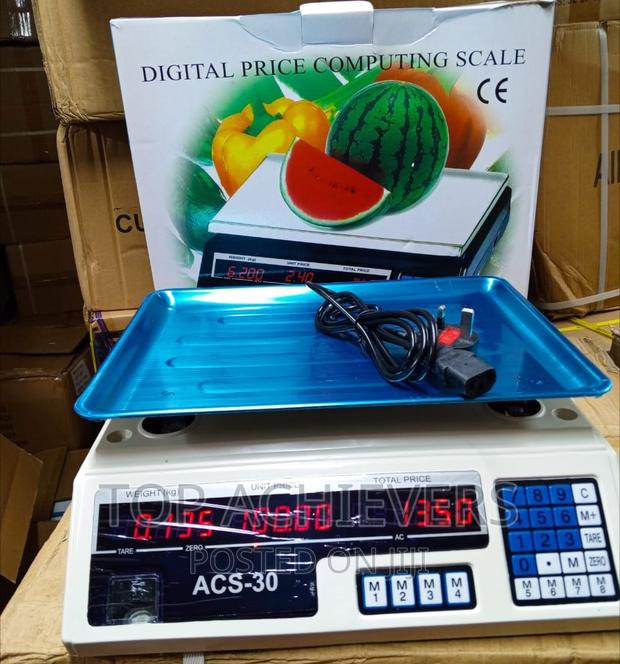 Quality Cereal/Shop Digital Weighing Scale - main view