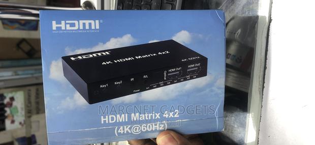 Hdmi Matrix 4 Input 2 Output With Remote - main view