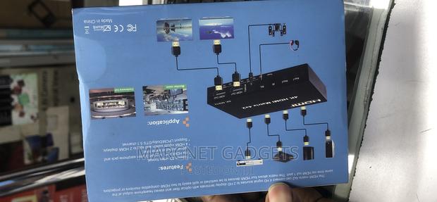 Hdmi Matrix 4 Input 2 Output With Remote - thumbnail 2