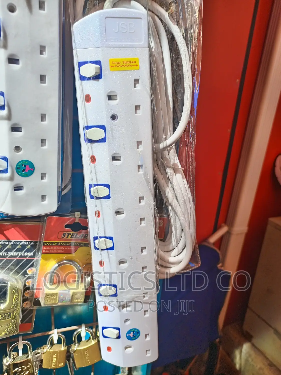 Extension Cable Lead 6 Gang 3m
