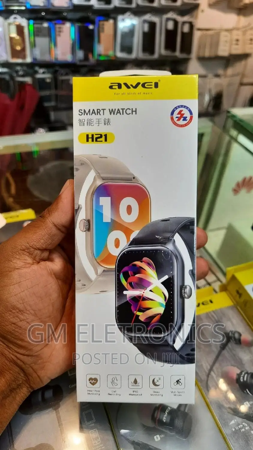 Awei H21 Full Screen Sport Smart Watch