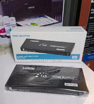 Metallic 8 Way HDMI Splitter 1by 8 - thumbnail 2