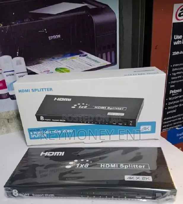 8 Ports HDMI Splitter * 1 in 8 Out