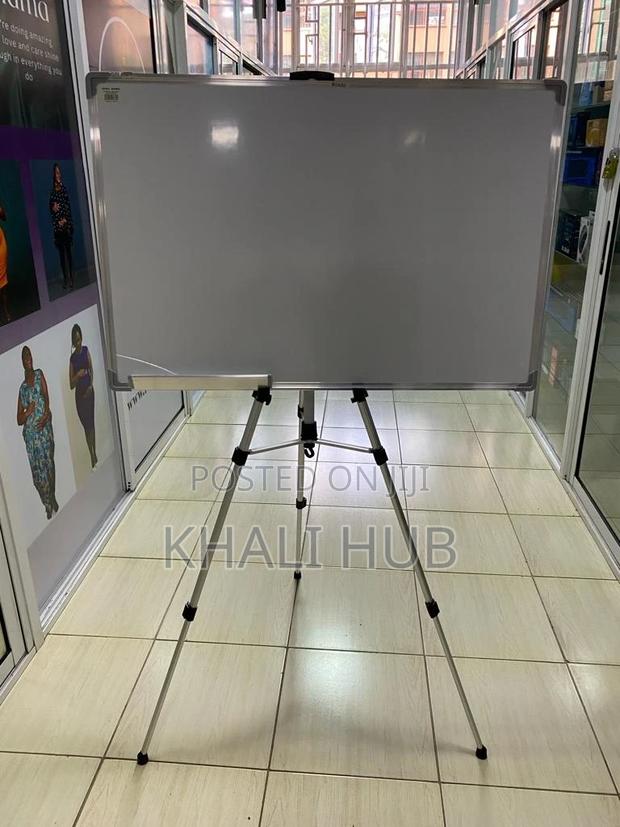 Whiteboard With Silver Stand 3ftx2ft With Strong Stand - main view
