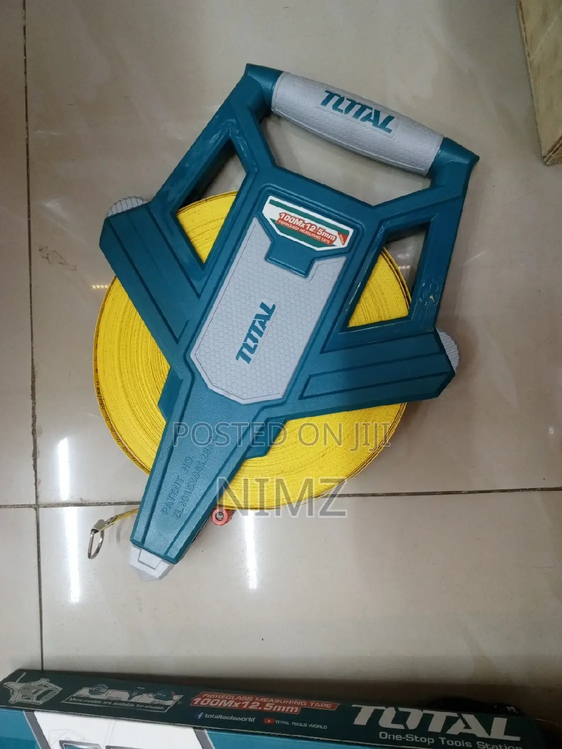 Fiberglass Measuring Tape100m×12.5mm