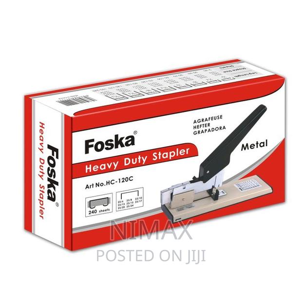 FOSKA Heavy-Duty Stapler - 240 Sheets - thumbnail 7