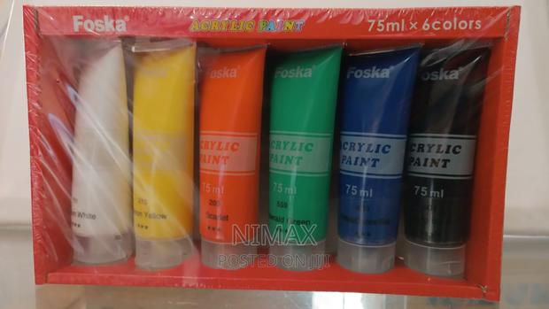Acrylic Paints 6pcs Pack 75ml - thumbnail 2