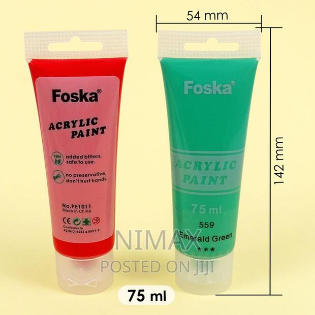 Acrylic Paints 6pcs Pack 75ml - thumbnail 3