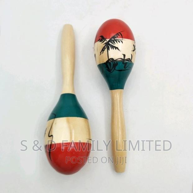 Wooden Maracas - main view