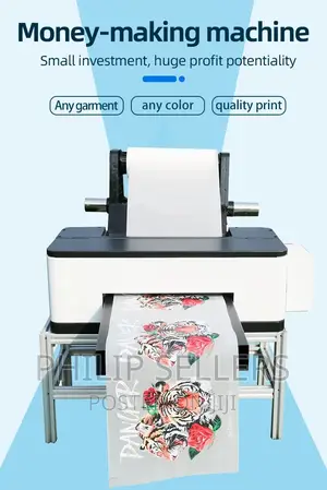 A3 Size With a Roller Feeder White Ink Cirulation System