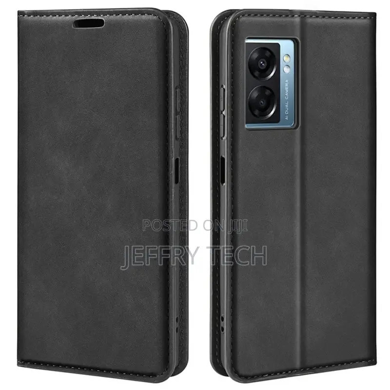 Flip Cover Oppo A58 Skin-Touch Douceur