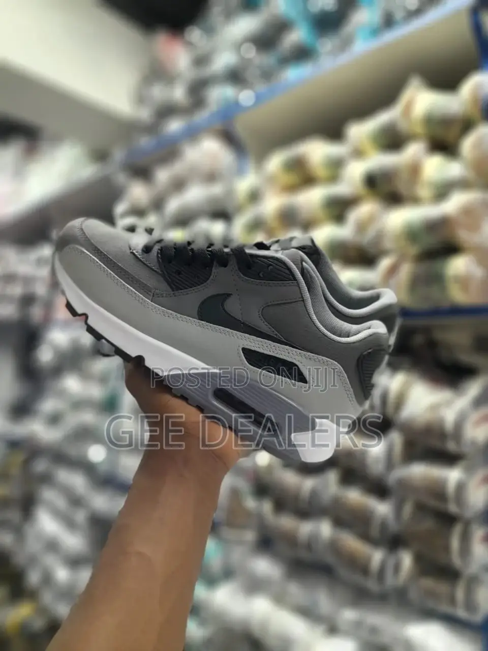 Airmax 90 Grey/Black Sneakers