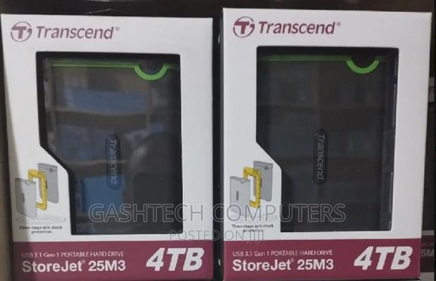 Transcend 4tb Hard-Disk 4tb HDD Gray - main view