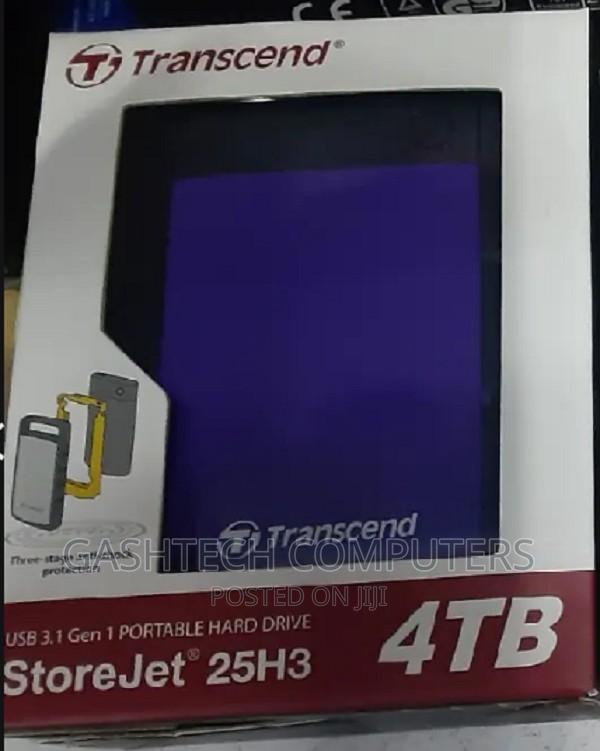 Transcend 4tb Storejet 25H3 External Storage - main view