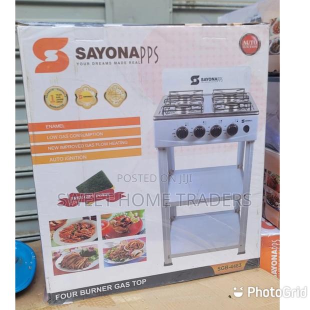 Sayona Four Burner Standing Cooker  - main view