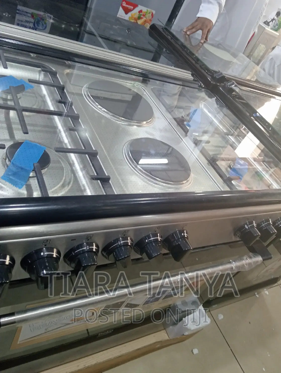 Beko BGES901 90cm 4 Gas Burners + 2 Electric Plates Cooker