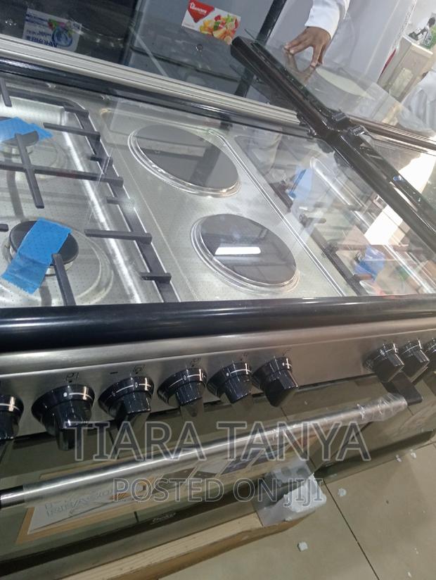 Beko BGES901 90cm 4 Gas Burners + 2 Electric Plates Cooker