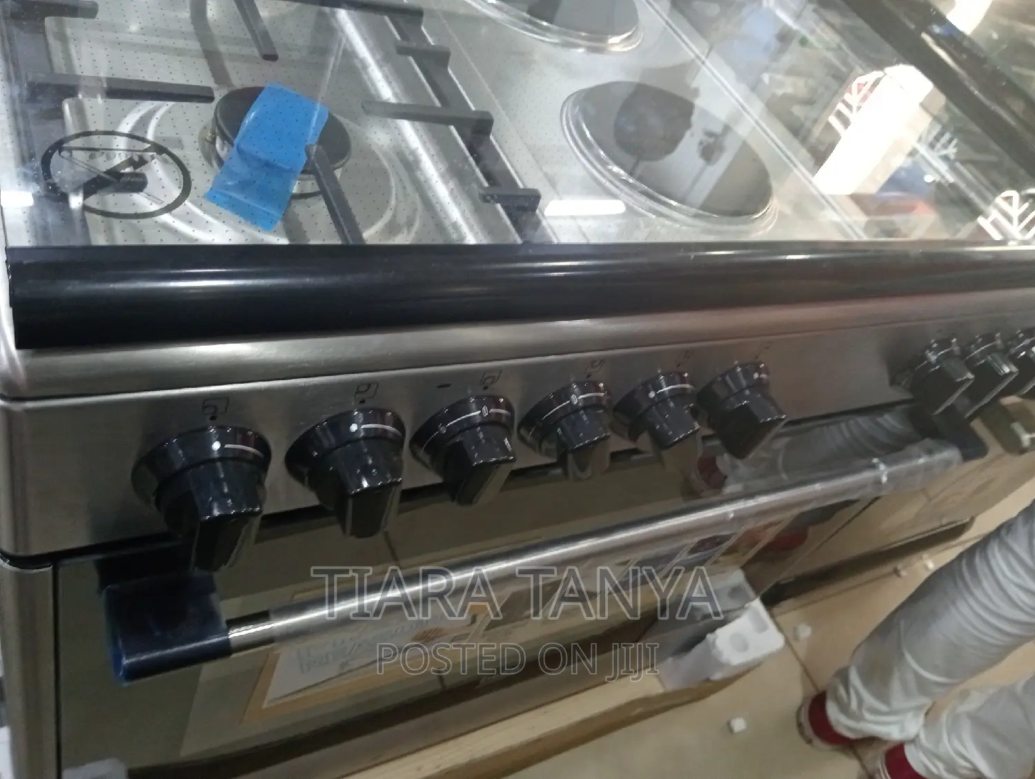 Beko BGES901 90cm 4 Gas Burners + 2 Electric Plates Cooker
