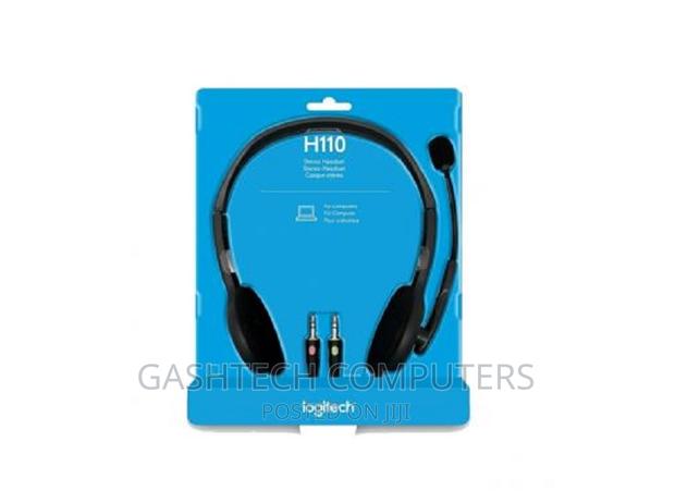 Logitech H110 Stereo Dual Jack Headset - main view
