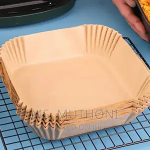 SQUARE Air Fryer Paper Liner/Oil-Proof Airfryer Disposables*