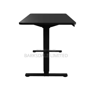 Table Electrical Adjustable Black Desk Office Standing