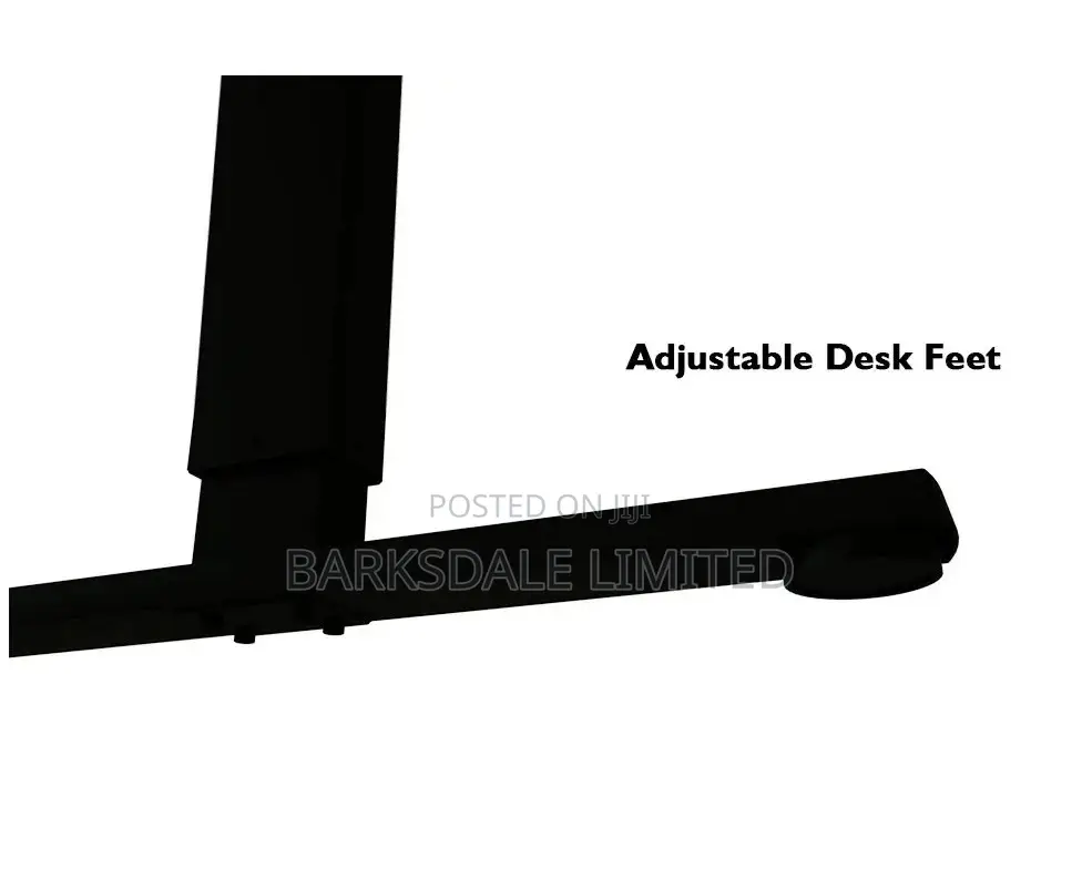 Table Electrical Adjustable Black Desk Office Standing