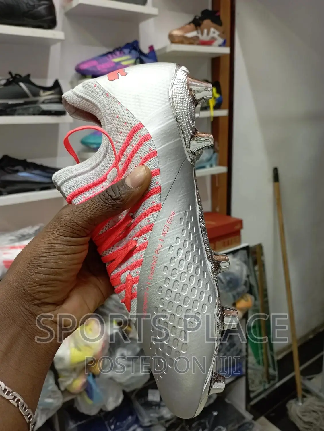 Silver Plate Puma Future Z Football Boots