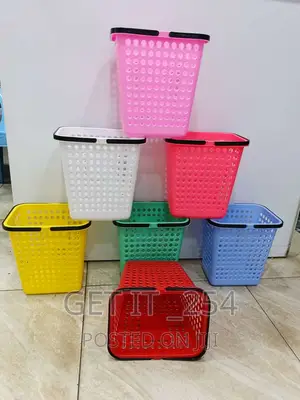 Multi Purpose Plastic Basket Per Set of 3
