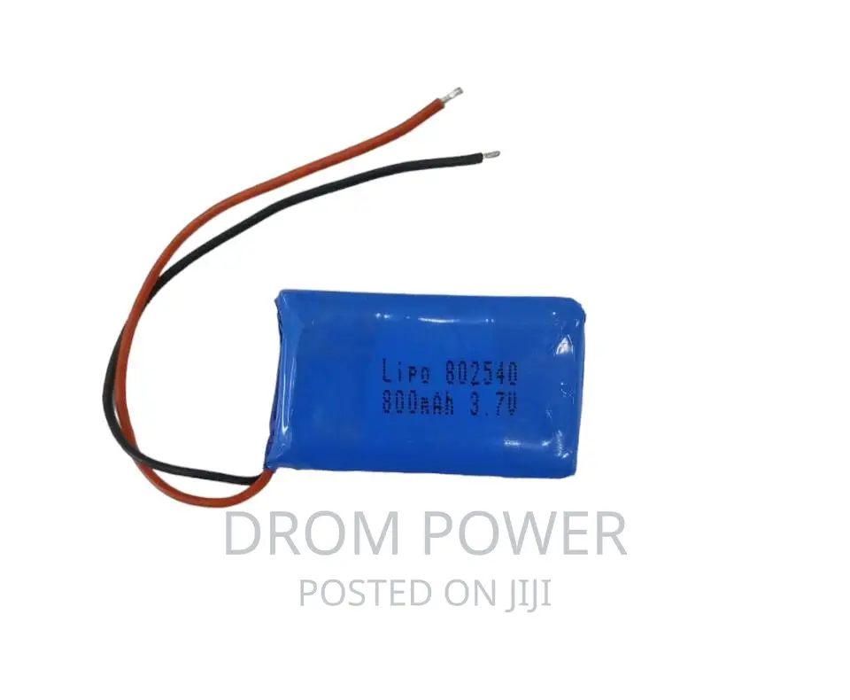 3.7v 800mah 802540 Battery